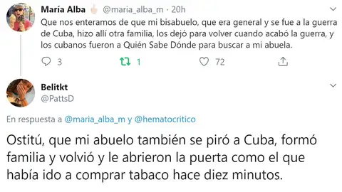 Pantallazo de Twitter de @maria_alba_m Pantallazo de Twitter de @maria_alba_m