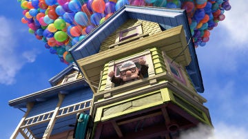 La casa volante de Up, en una imagen promocional