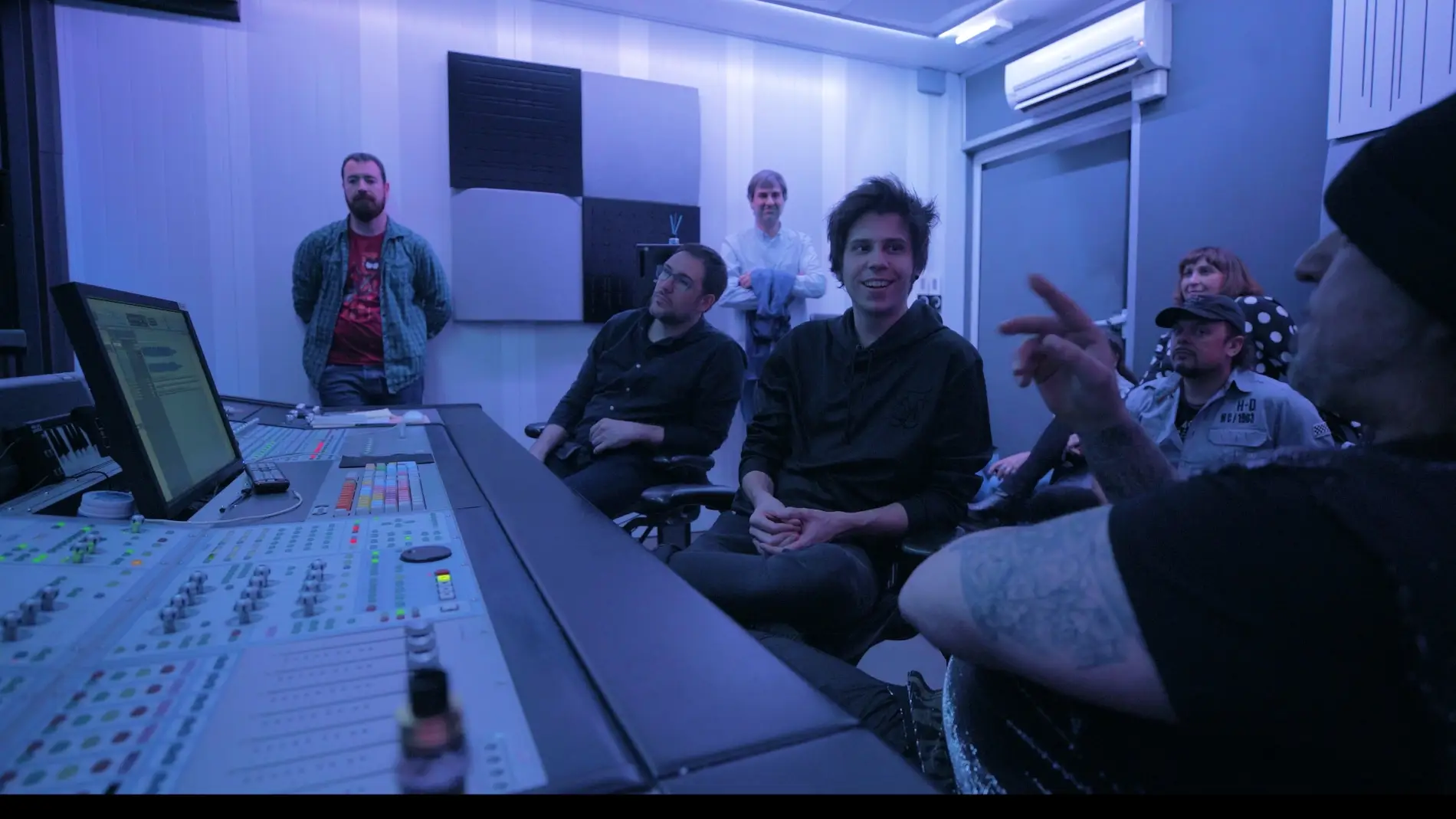 ElRubius durante el rodaje de Virtual Hero
