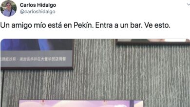 Entró en un bar en Pekín y se encontró la foto de quien menos se esperaba