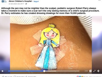 Facebook del Akron Childrens Hospital