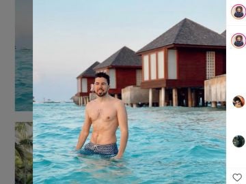 WillyRex de vacaciones en Maldivas