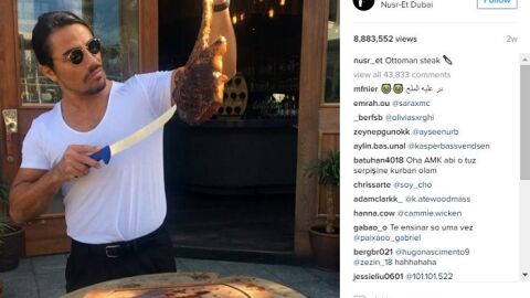 Cuenta de Instagram de Salt Bae