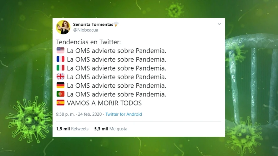 Twitter de @niobeacua Twitter de @niobeacua