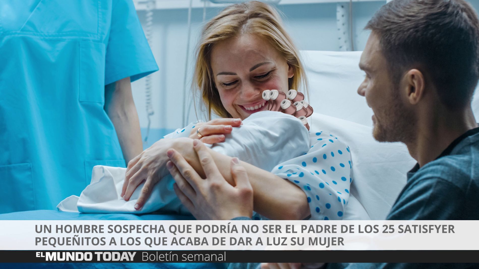 Da a luz a 25 Satisfyer peque&ntilde;itos