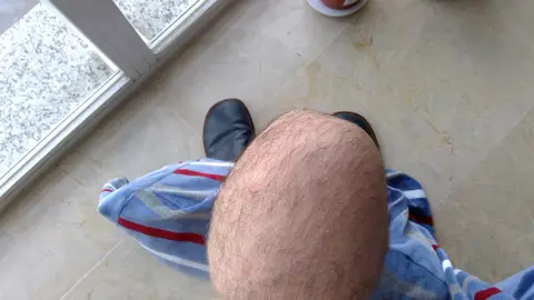 Una de las fotos manipuladas Una de las fotos manipuladas