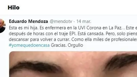 Tuit de @mendotv Tuit de @mendotv