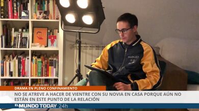 No se atreve a hacer de vientre con su novia en casa porque aún no están en ese punto de la relación