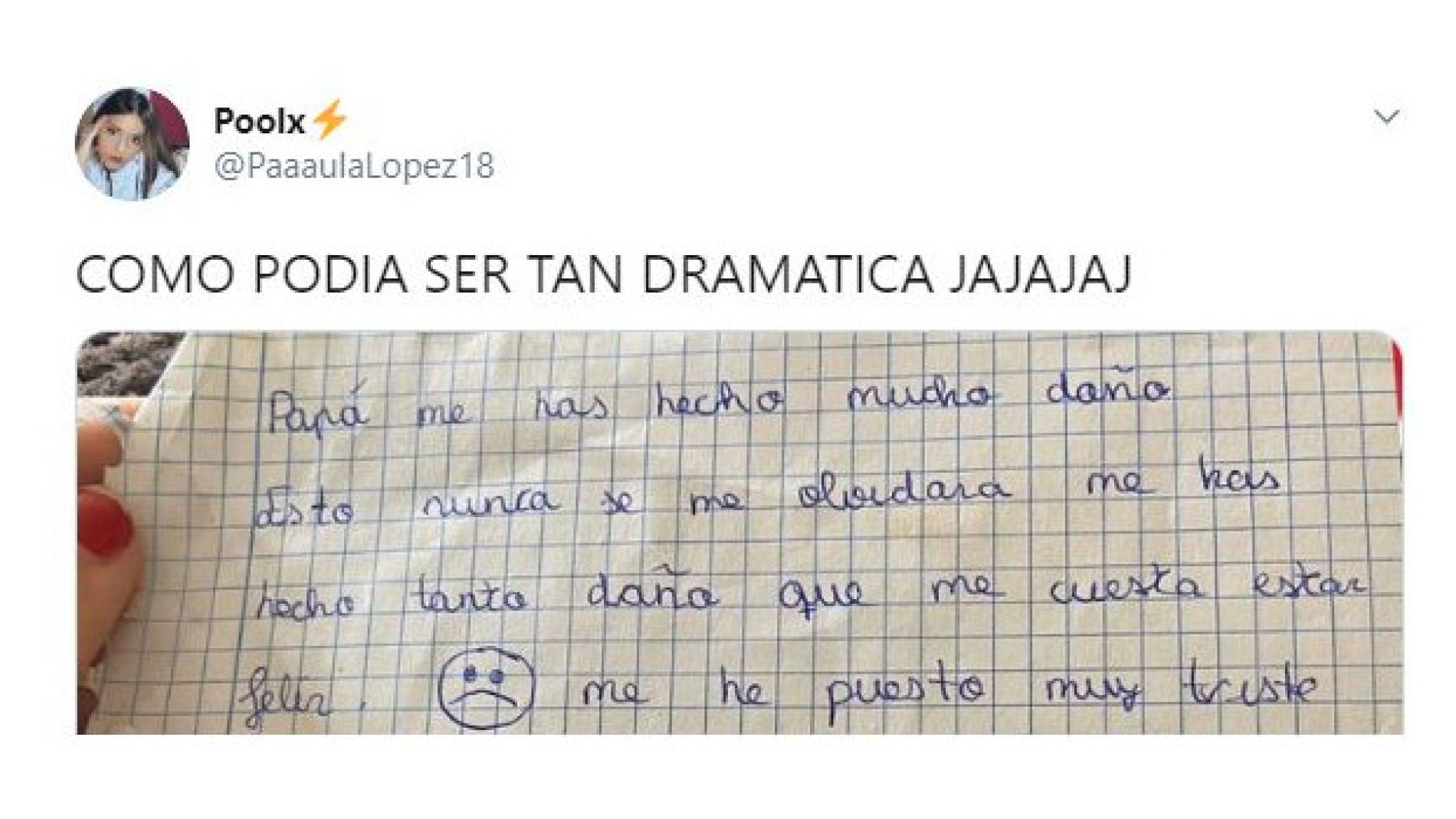 Tuit de @paaaulalopez18