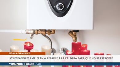 Los españoles empiezan a rezarle a la caldera para que no se estropee