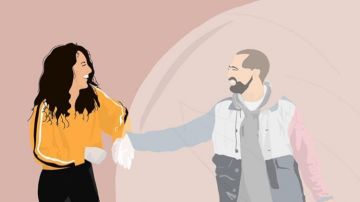 Tori y Jeremy, en una ilustración de Muse Studio