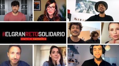 'El Gran Reto Solidario' agrupa a más de 100 artistas y recauda 158.000 euros para los afectados por la crisis sanitaria del COVID-19