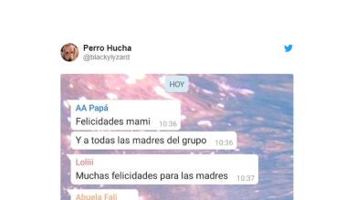 La surrealista respuesta de una abuela en WhatsApp que está haciendo reír a todos