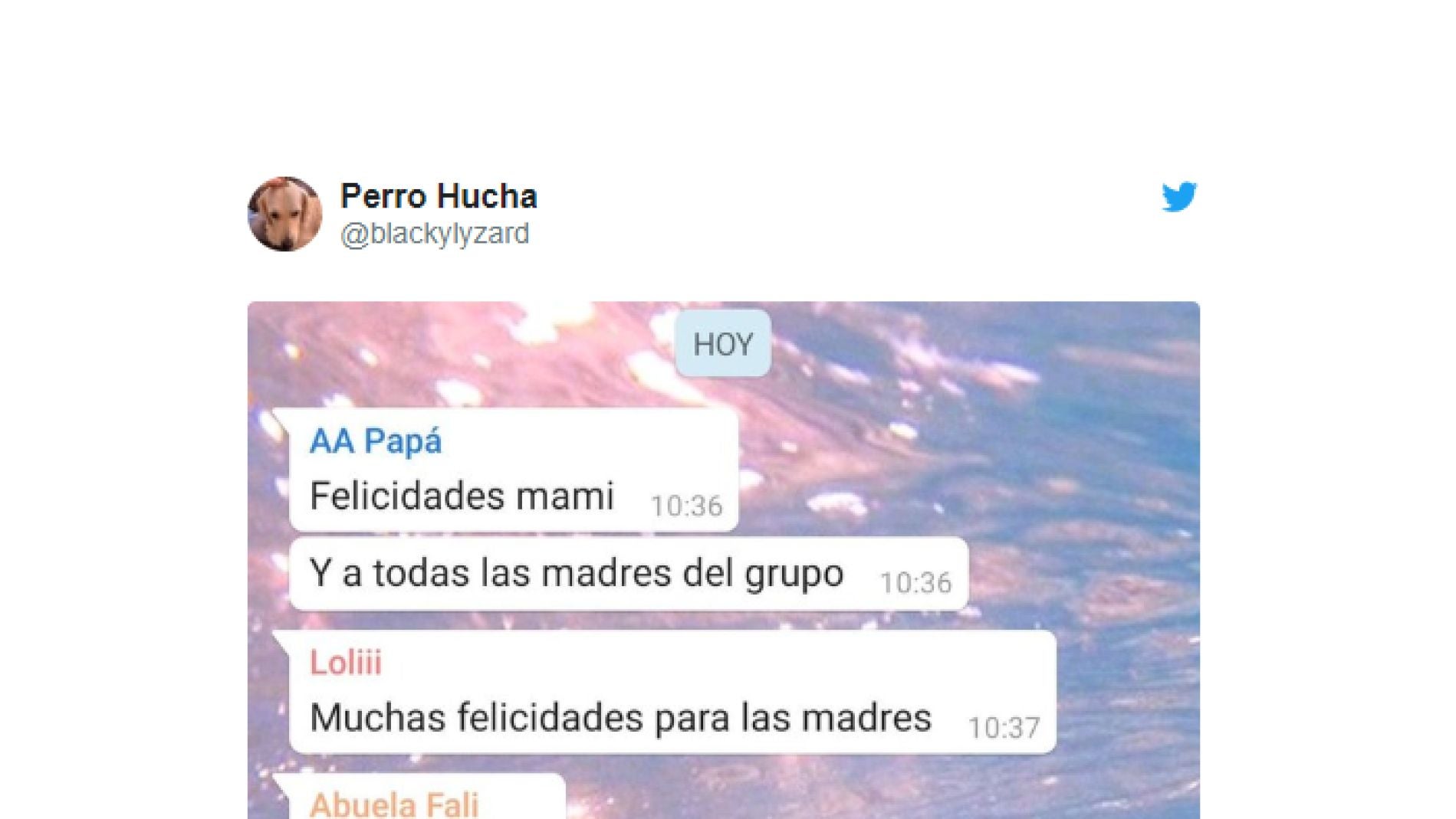 Tuit de @blackylyzard