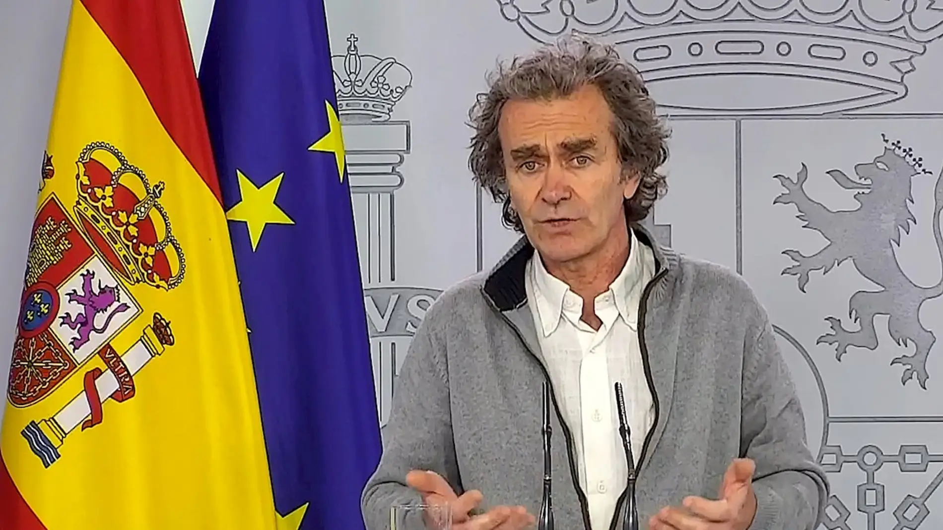 El director del Centro de coordinación de Alertas y Emergencias Sanitarias, Fernando Simón