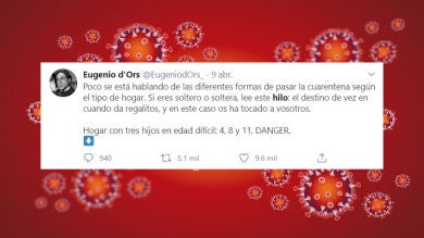 ¿Cómo es el confinamiento con varios hijos? El desternillante hilo viral de un padre durante la cuarentena