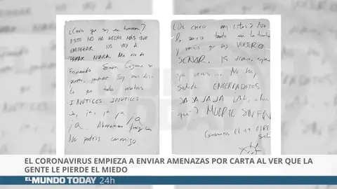 Carta del coronavirus Carta del coronavirus