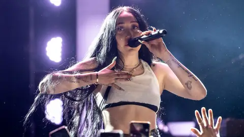 Noah Cyrus, en un concierto reciente Noah Cyrus, en un concierto reciente