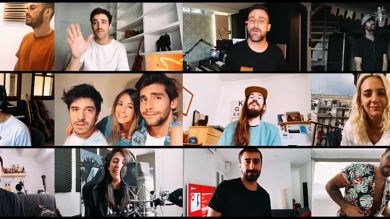 La Pegatina 'grita' en homenaje a Pau Donés (Jarabe de Palo) junto a Roi Méndez, Sofia Ellar o Álvaro Soler