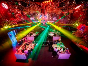 Imagen de una discoteca donde rigen las normas para la nueva normalidad