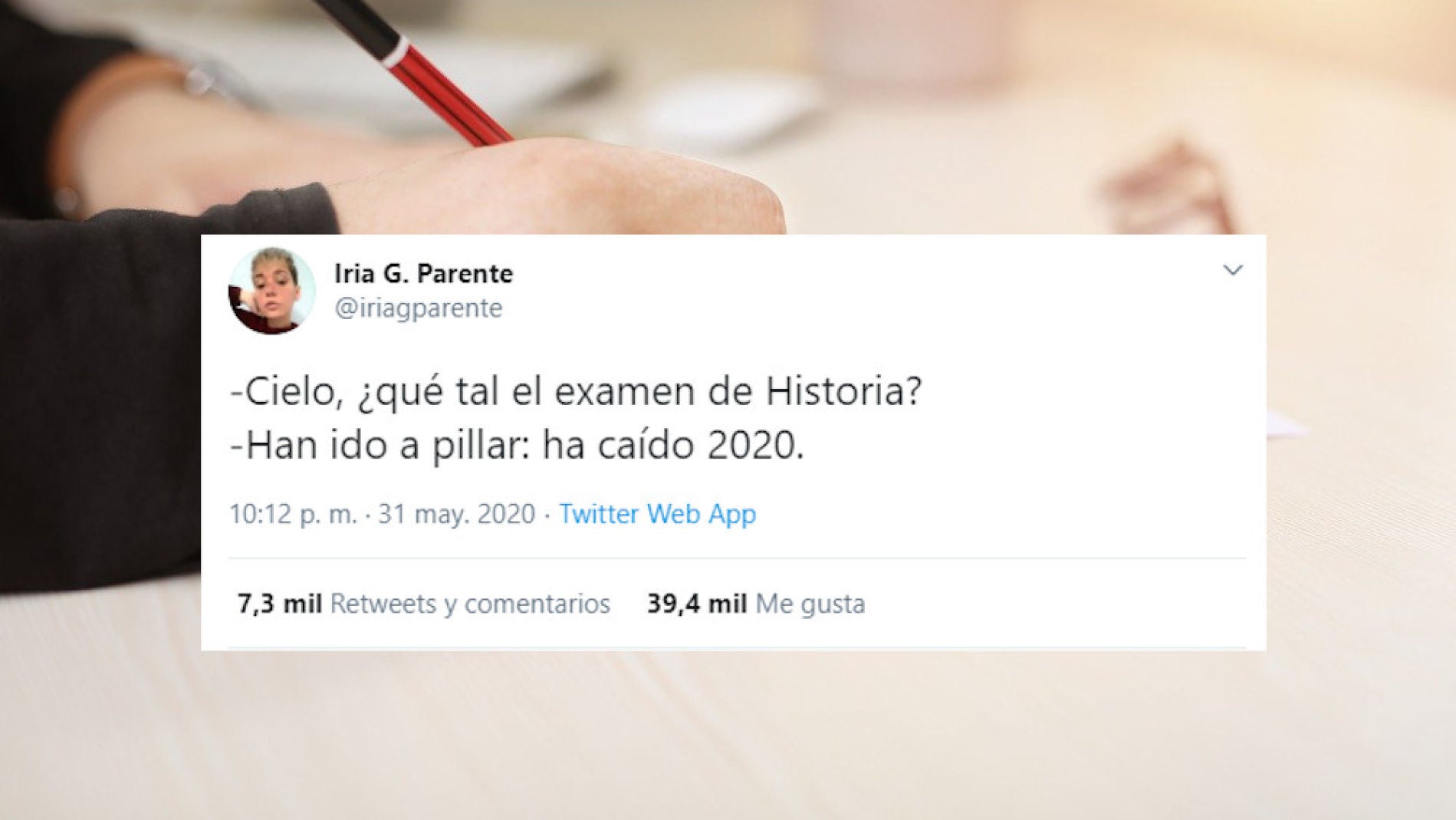 Tuit de @iriagparente