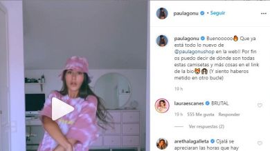 Paula Gonu estrena nueva colección de ropa de verano en su tienda Paula Gonu Shop