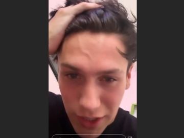 Chase Hudson, en la story donde pide perd&oacute;n a Charli D'Amelio