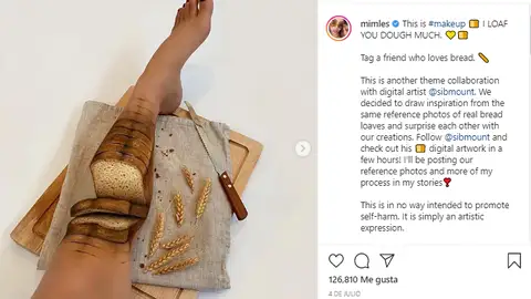 Instagram de @mimles Instagram de @mimles