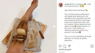 Esta maquilladora triunfa en Instagram transformando sus piernas y brazos en ilusiones ópticas
