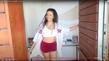 Marta Díaz en casa de Sergio Reguilón