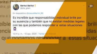 Indignación por la respuesta de esta joven al enterarse de que tenía COVID-19