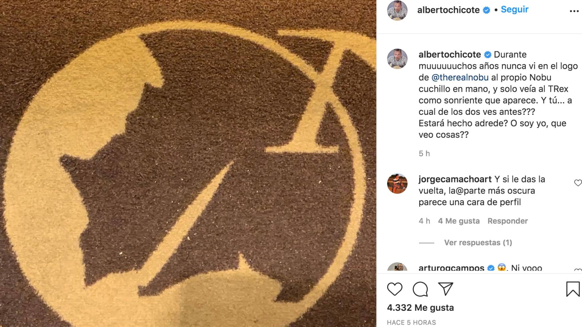 Instagram de @albertochicote