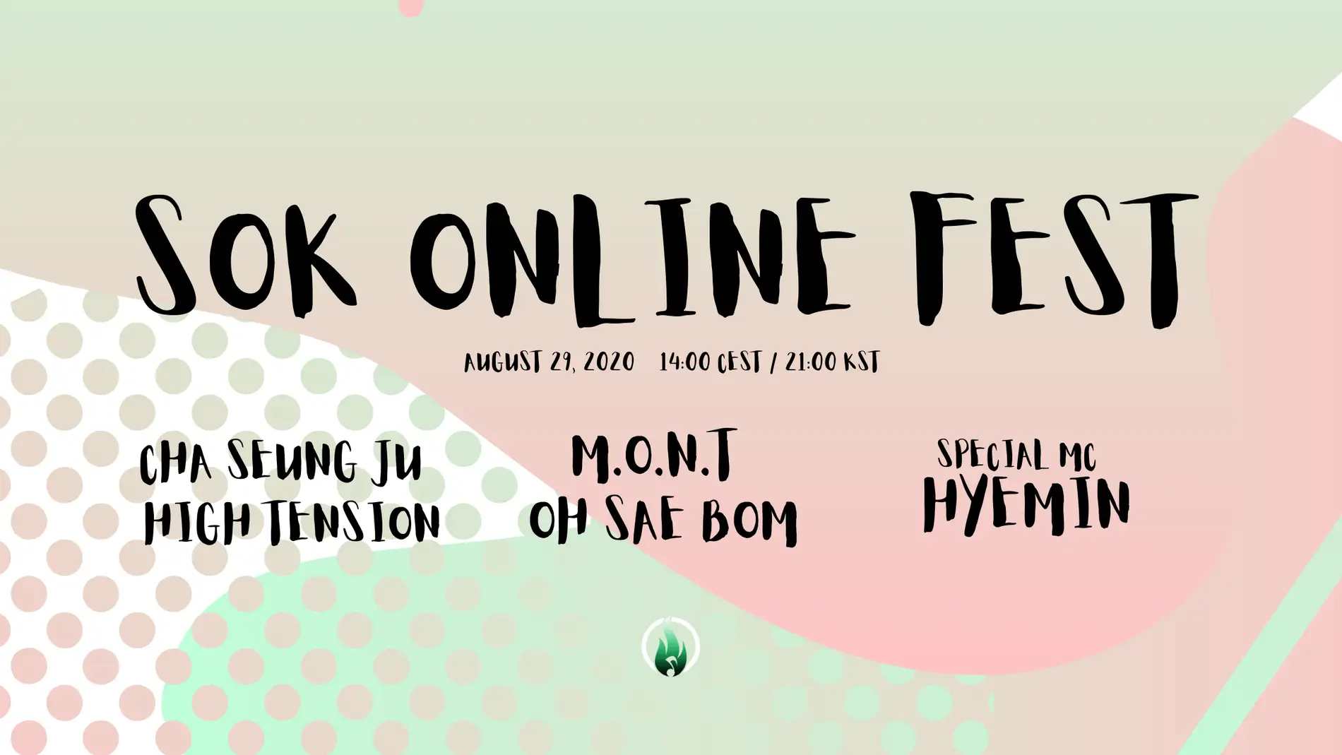 Cartel del festival SOK ONLINE FEST