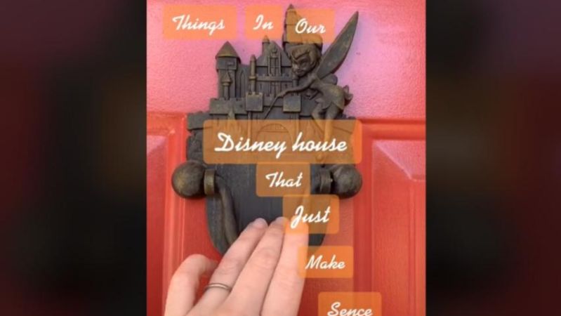 La chica que ha decorado su casa como si fuera una película Disney 