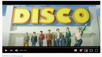 Primeras imágenes de 'Dynamite', el nuevo single de BTS