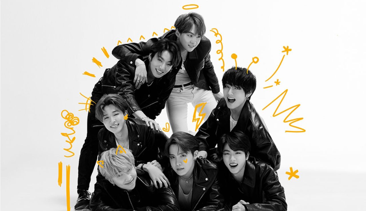 BTS en una imagen promocional