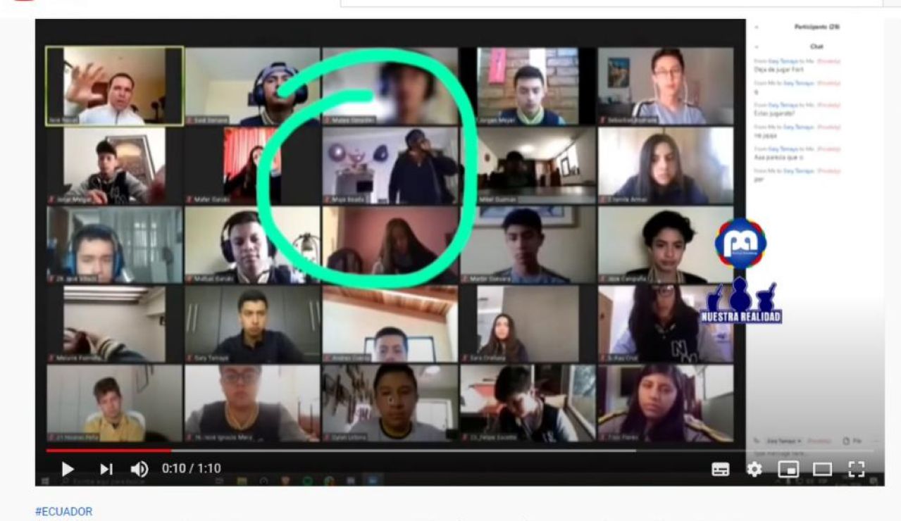 Roban en casa de una alumna mientras da clases por Zoom