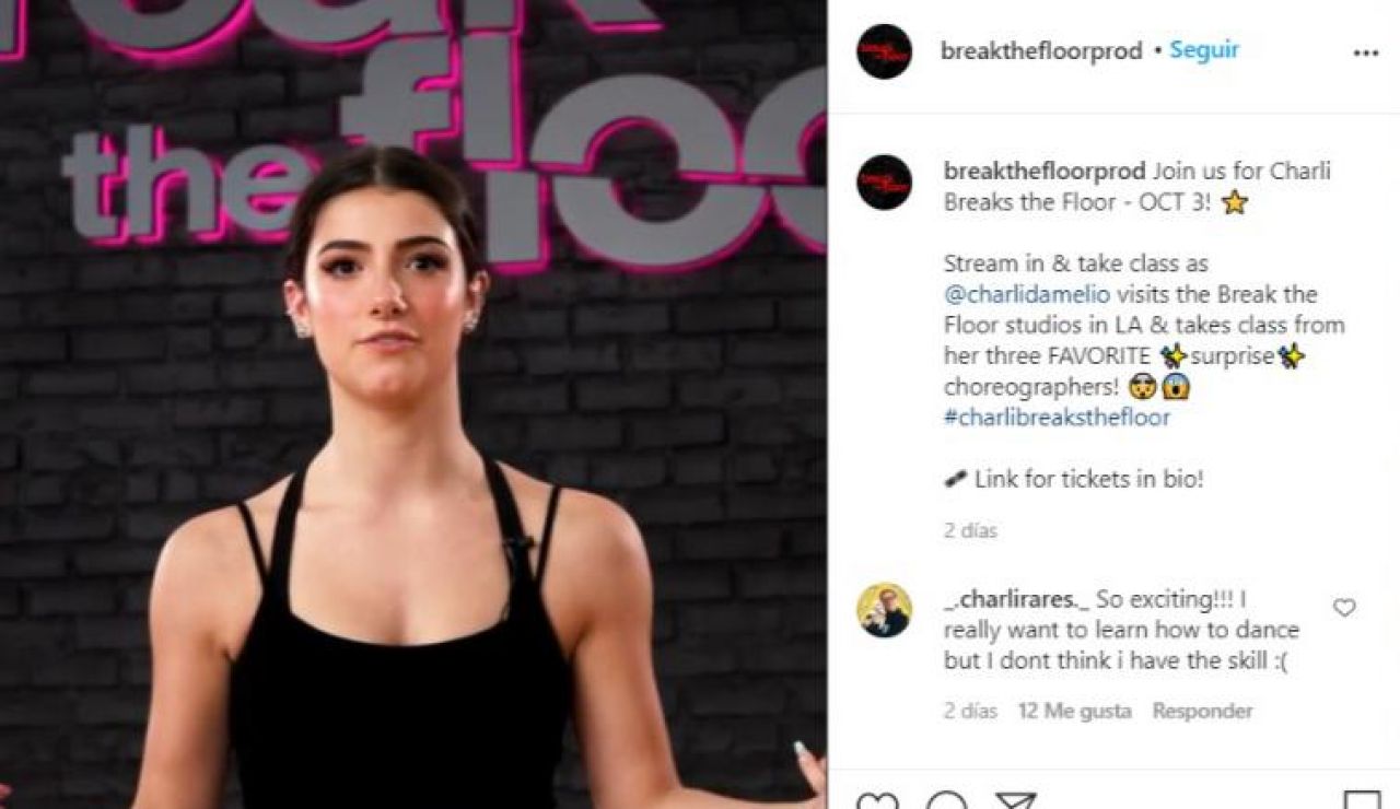 Charli Breaks The Floor