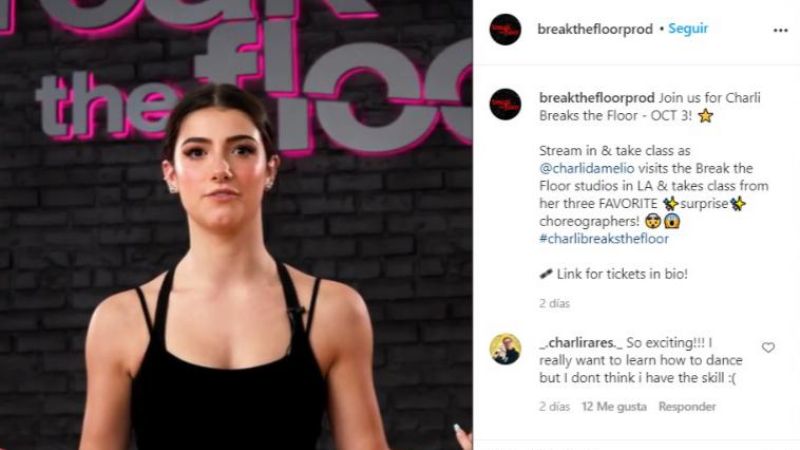 'Charli Breaks The Floor': Todo lo que tienes que saber sobre el evento de baile de Charli D'Amelio 