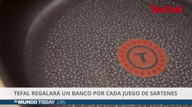 Tefal regalará un banco por cada juego de sartenes