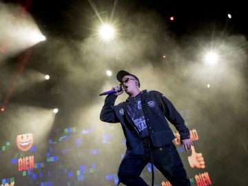 Bad Bunny en un concierto