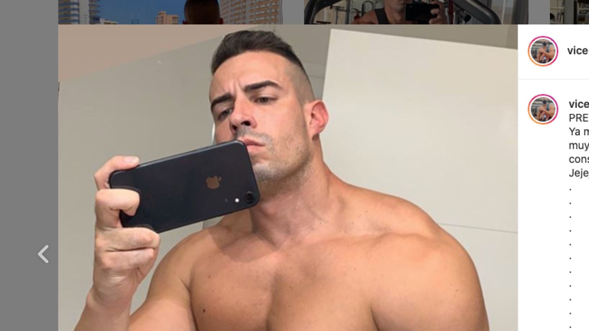 A Vicente no le gustan los filtros