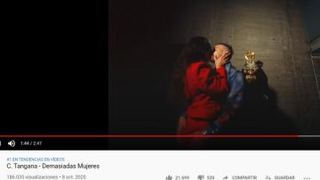 C. Tangana en su nuevo videoclip