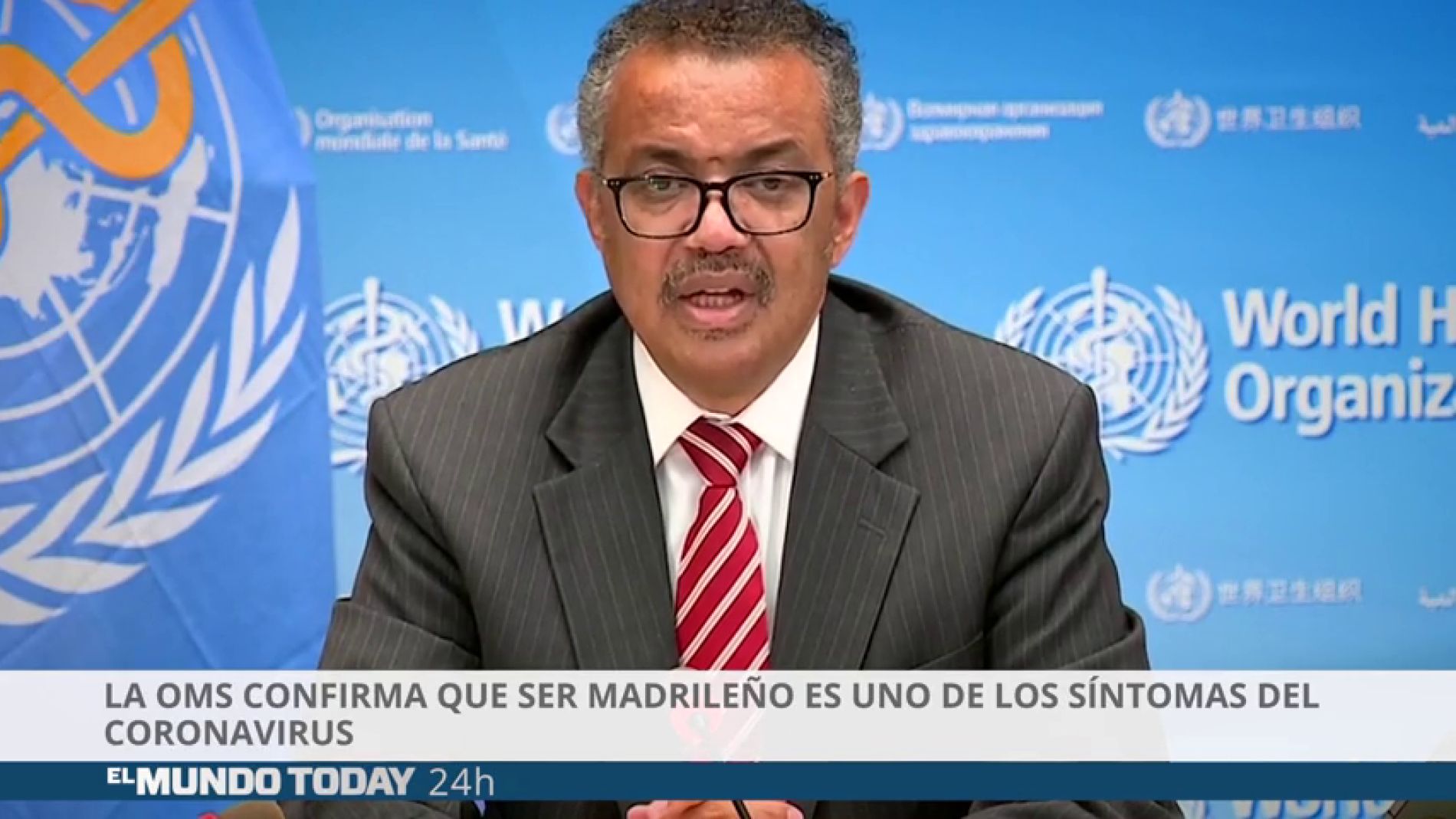 La OMS confirma que ser madrile&ntilde;o es uno de los s&iacute;ntomas del coronavirus