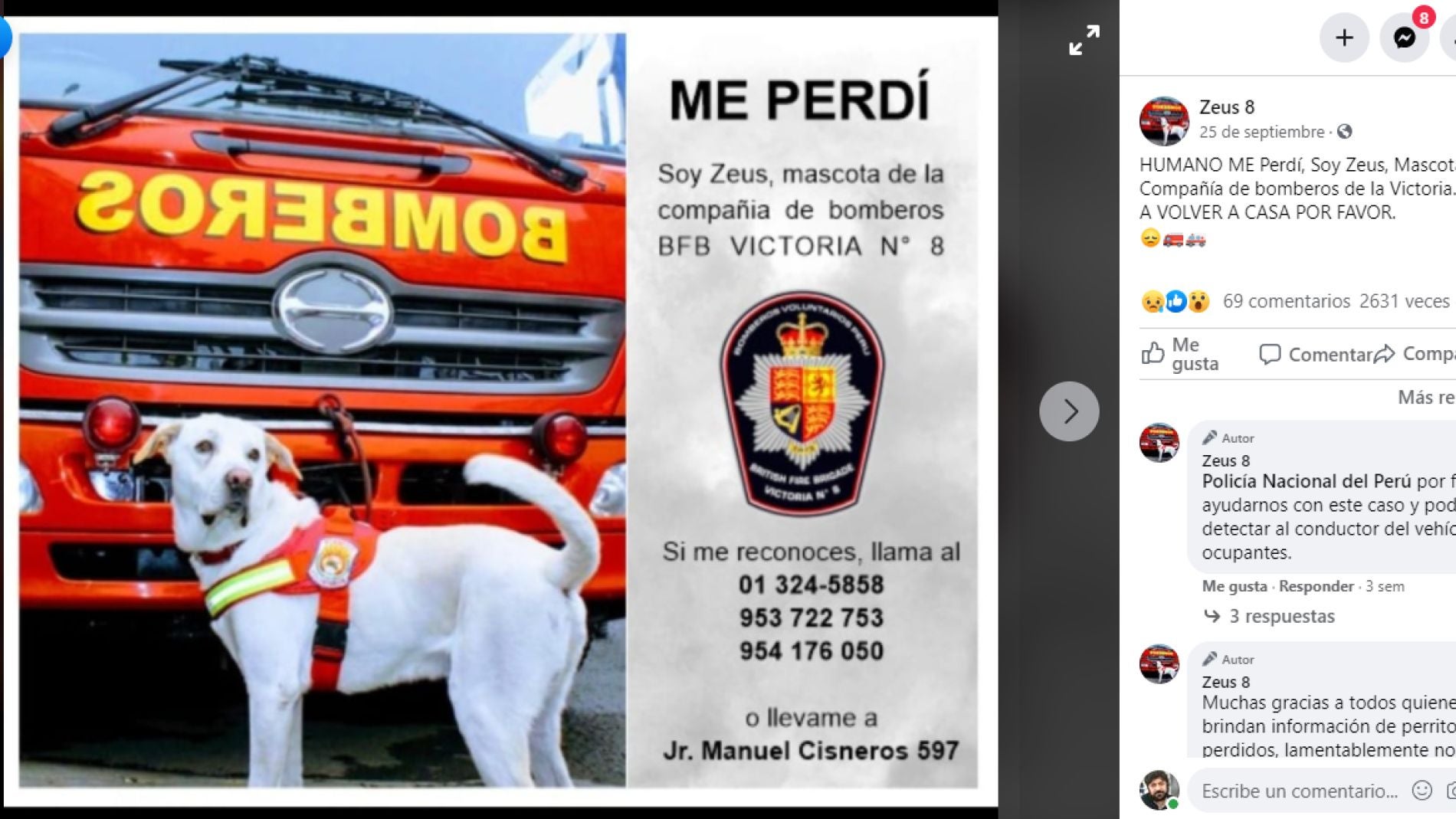 Facebook Bomberos Victoria 8