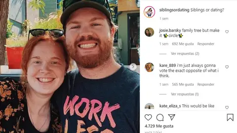 Instagram de @siblingsordating Instagram de @siblingsordating