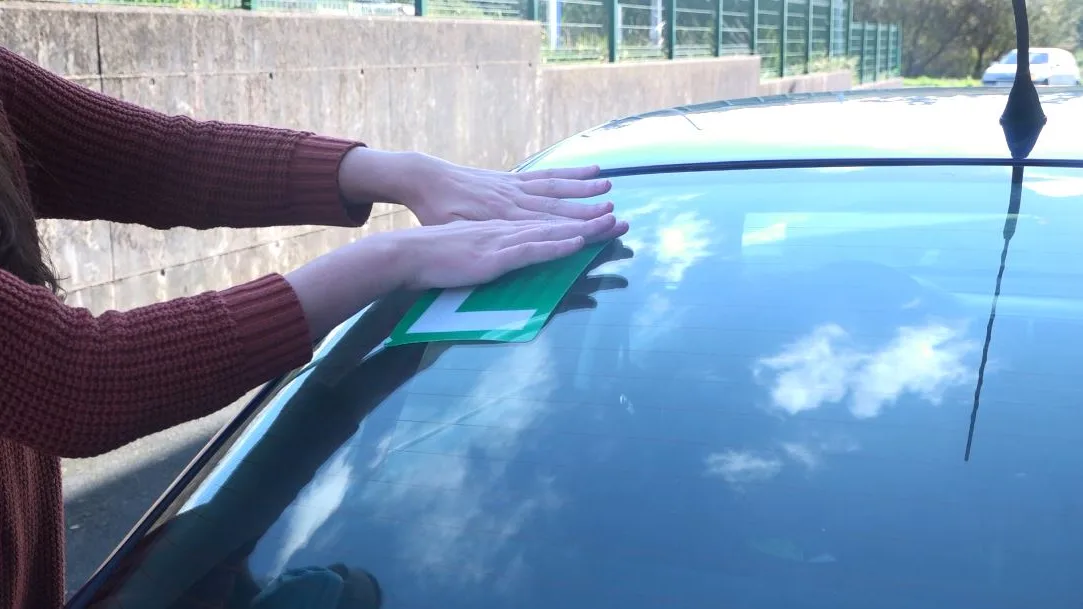 L de coche L de coche