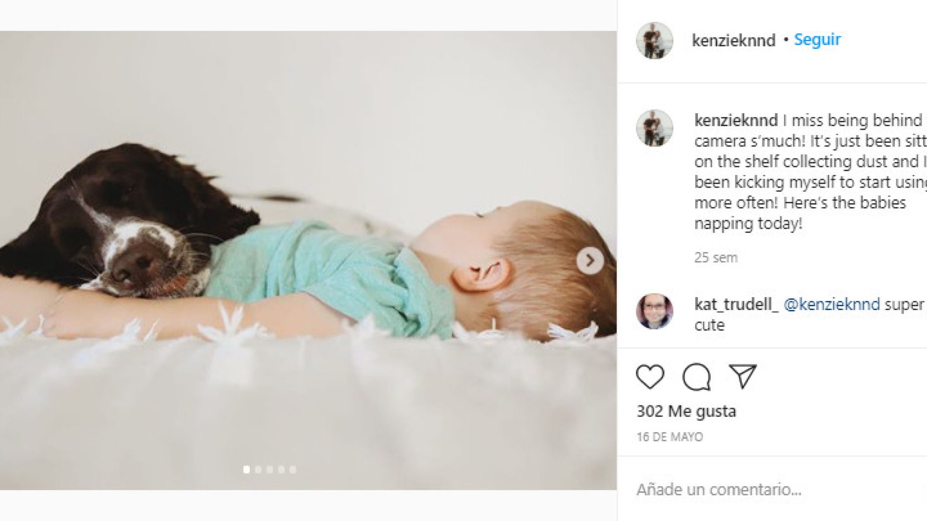 Instagram de @kenzieknnd