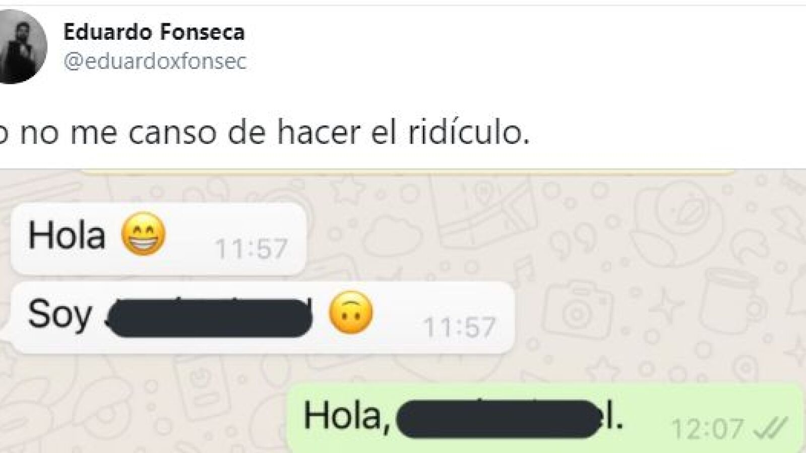 Un compañero de trabajo le manda un WhatsApp y su respuesta acumula 80.000 'me gusta'