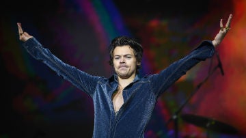 Harry Styles durante un concierto